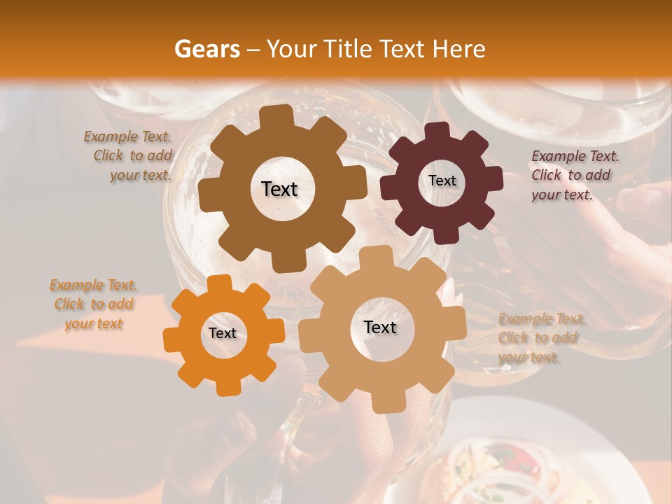 Germany Glass Tracht PowerPoint Template