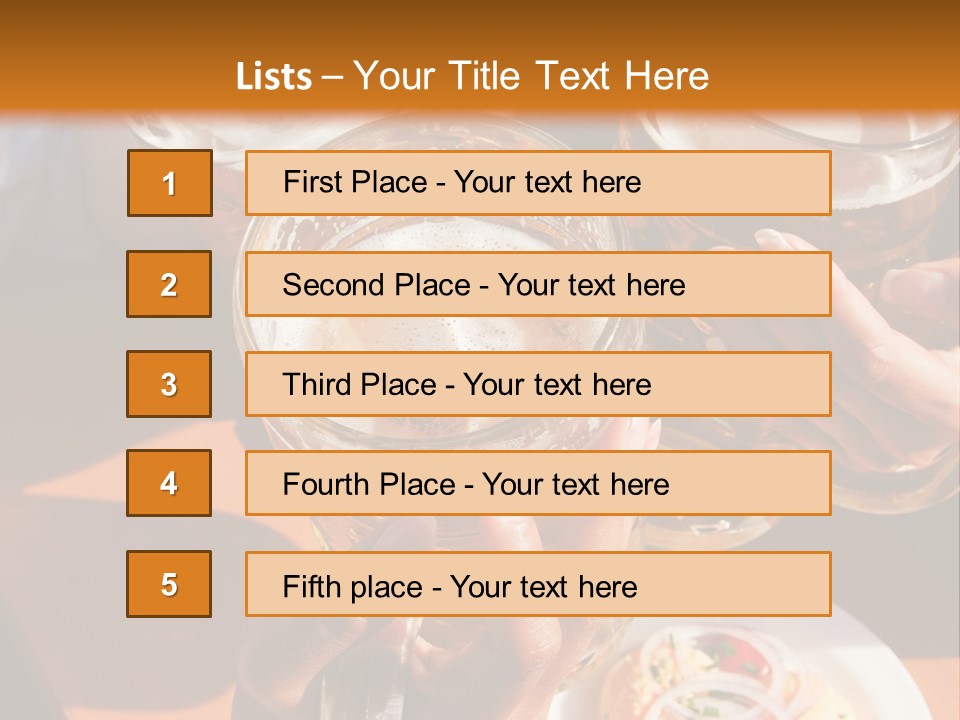 Germany Glass Tracht PowerPoint Template