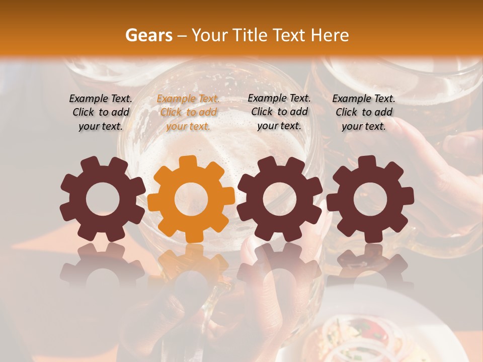 Germany Glass Tracht PowerPoint Template