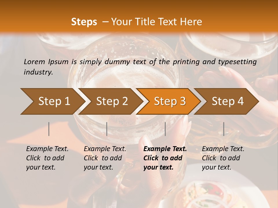 Germany Glass Tracht PowerPoint Template