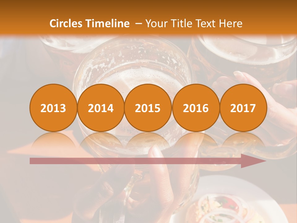 Germany Glass Tracht PowerPoint Template