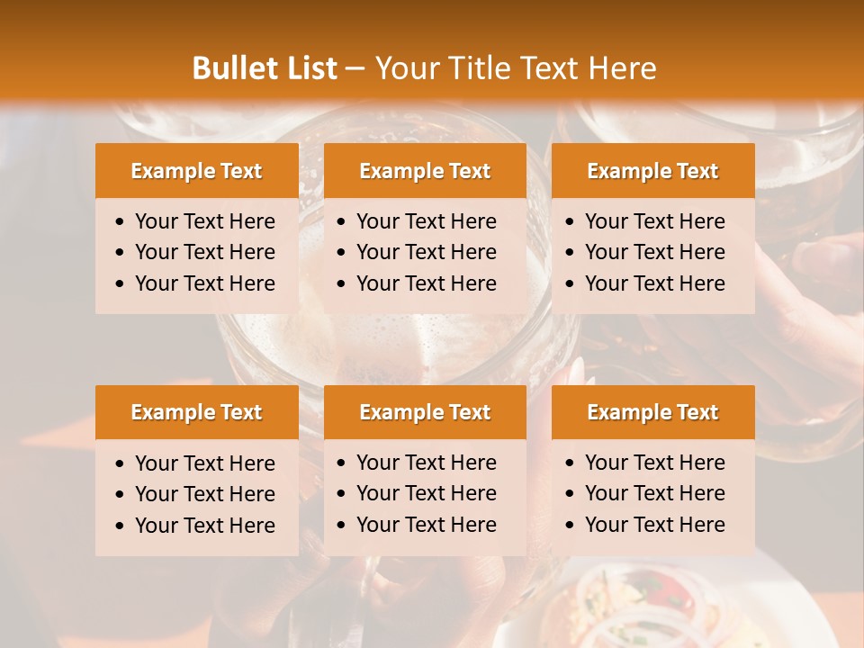 Germany Glass Tracht PowerPoint Template