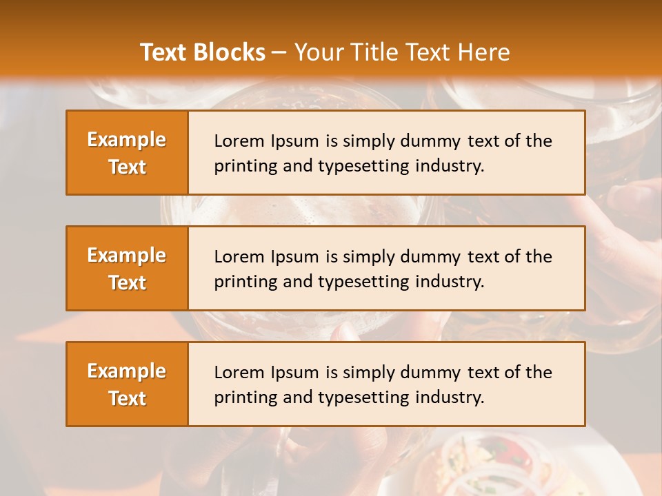 Germany Glass Tracht PowerPoint Template