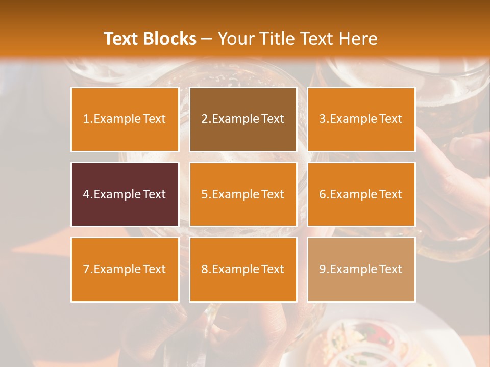 Germany Glass Tracht PowerPoint Template