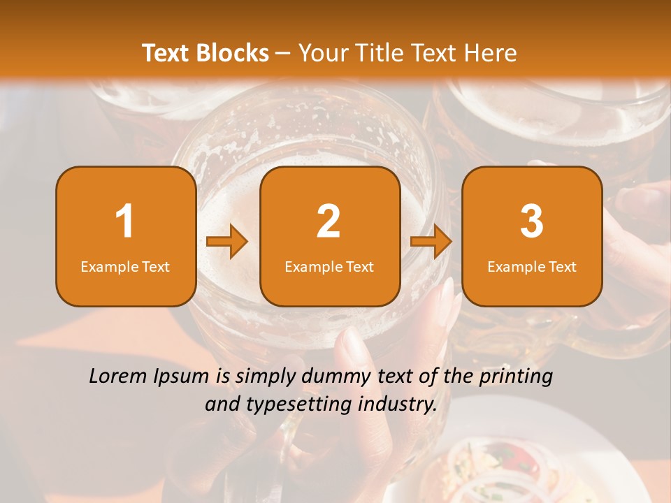 Germany Glass Tracht PowerPoint Template