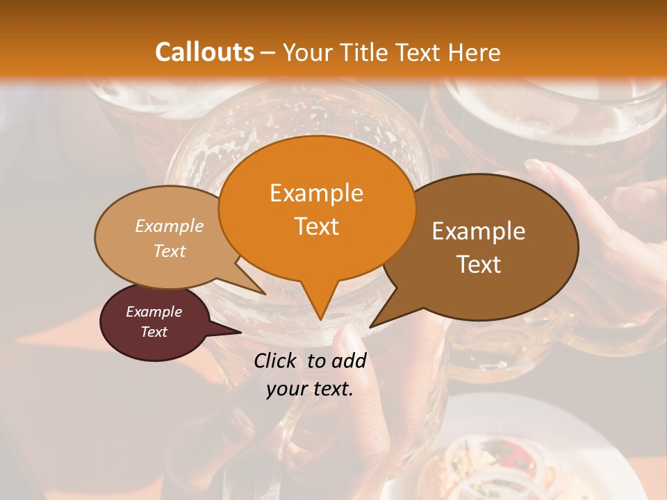 Germany Glass Tracht PowerPoint Template