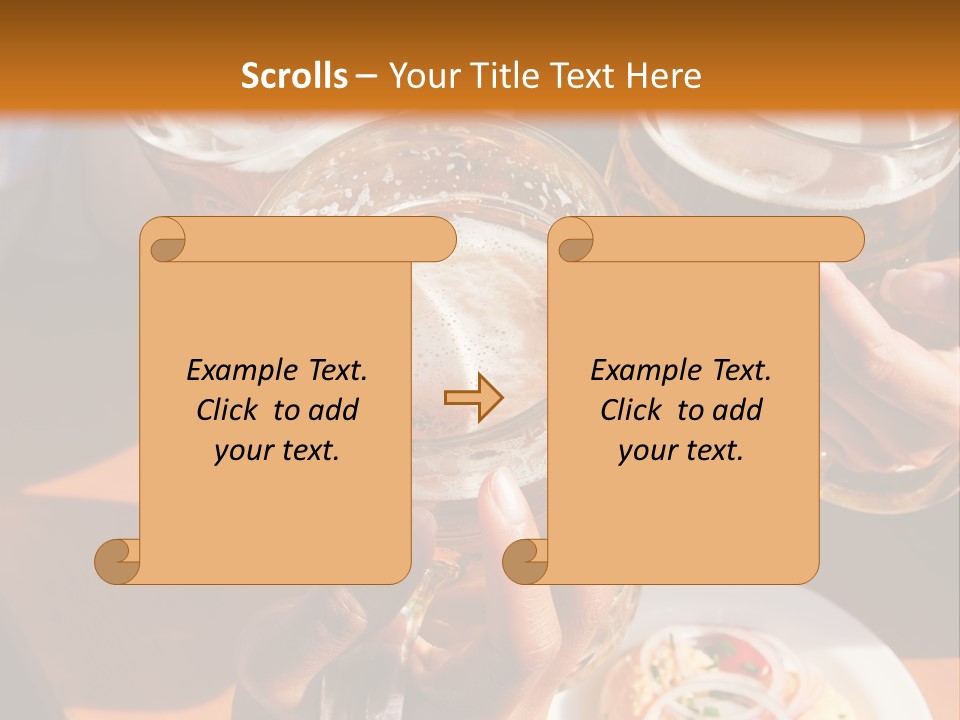 Germany Glass Tracht PowerPoint Template
