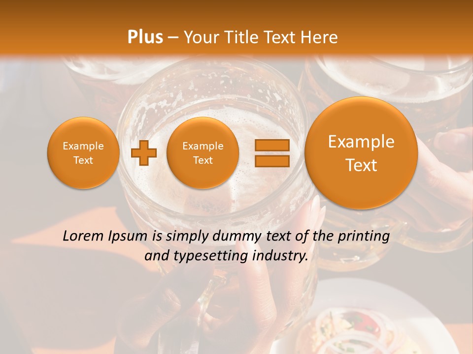 Germany Glass Tracht PowerPoint Template