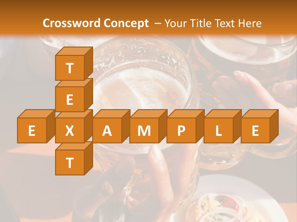 Germany Glass Tracht PowerPoint Template