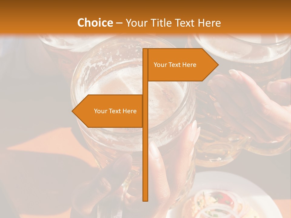 Germany Glass Tracht PowerPoint Template