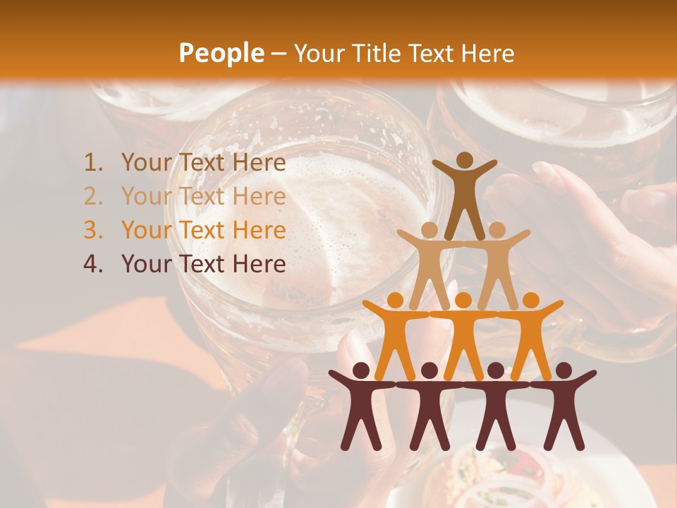 Germany Glass Tracht PowerPoint Template