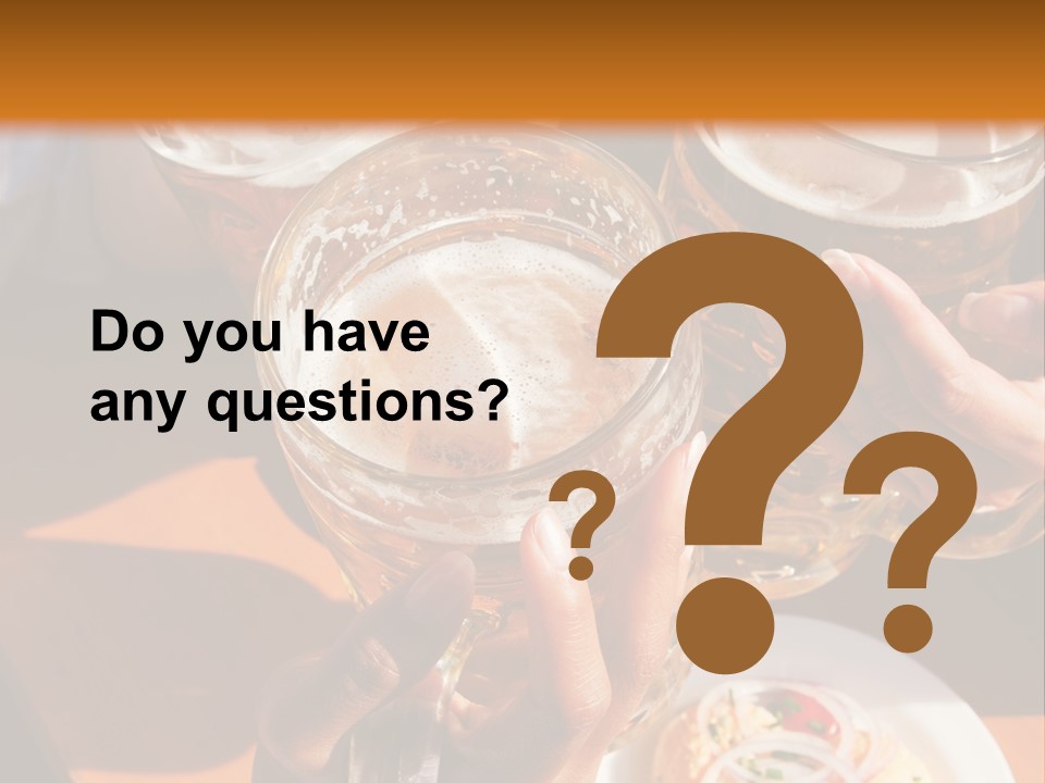 Germany Glass Tracht PowerPoint Template