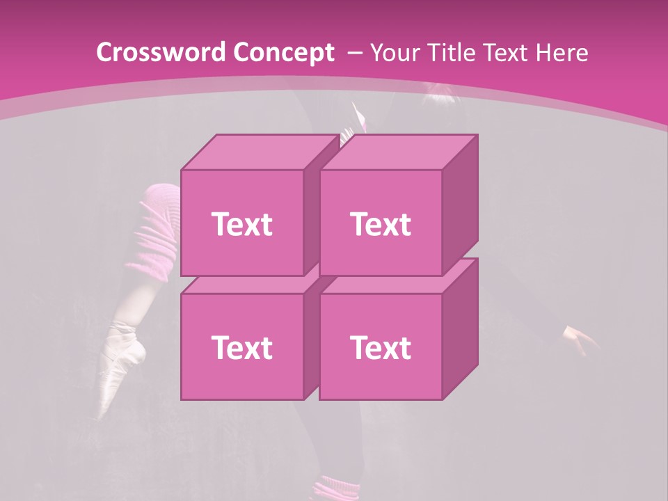 Modern Dancer Poses PowerPoint Template