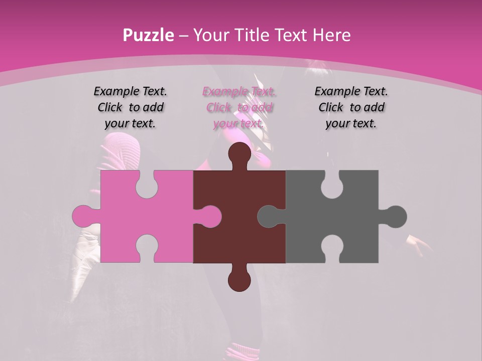 Modern Dancer Poses PowerPoint Template