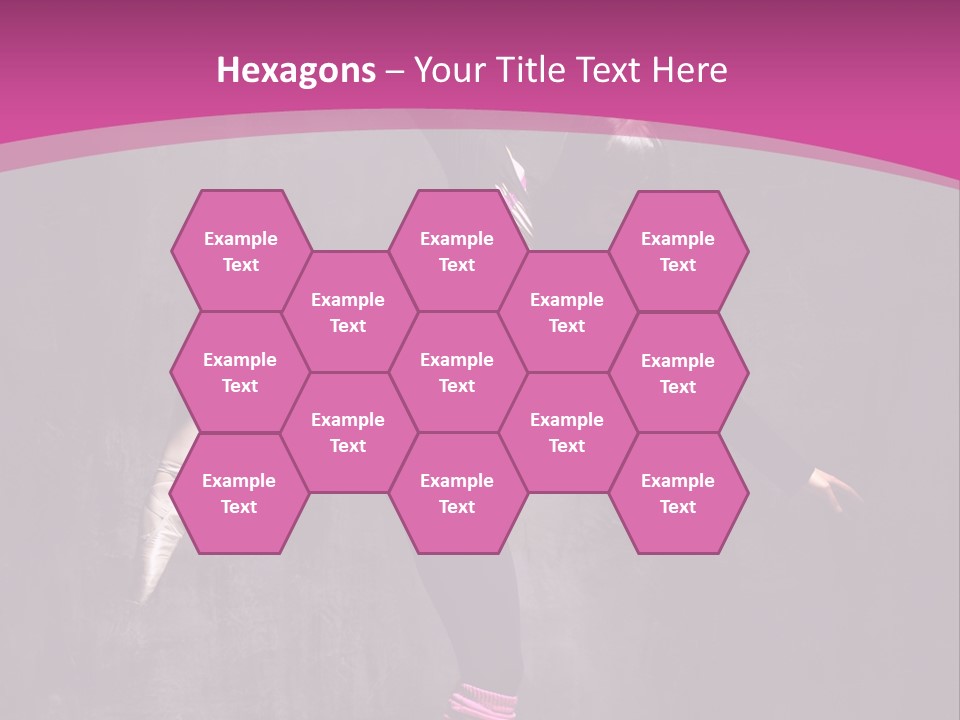 Modern Dancer Poses PowerPoint Template