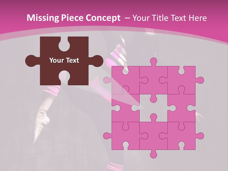 Modern Dancer Poses PowerPoint Template