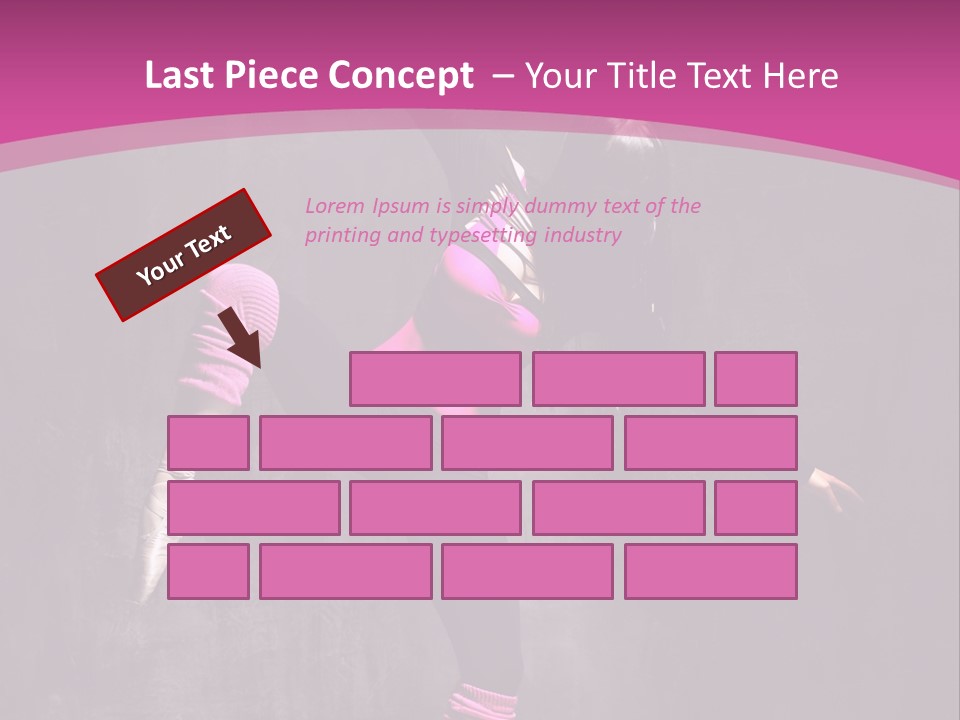 Modern Dancer Poses PowerPoint Template