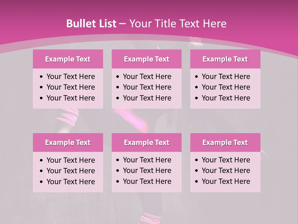 Modern Dancer Poses PowerPoint Template