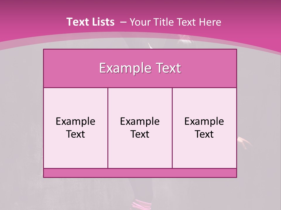 Modern Dancer Poses PowerPoint Template