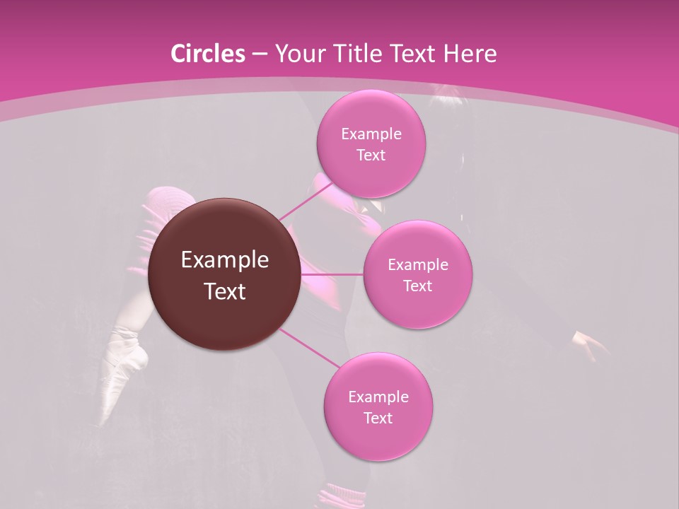 Modern Dancer Poses PowerPoint Template