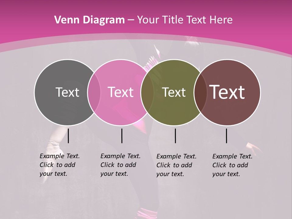 Modern Dancer Poses PowerPoint Template