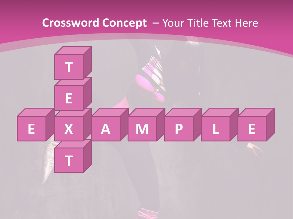 Modern Dancer Poses PowerPoint Template