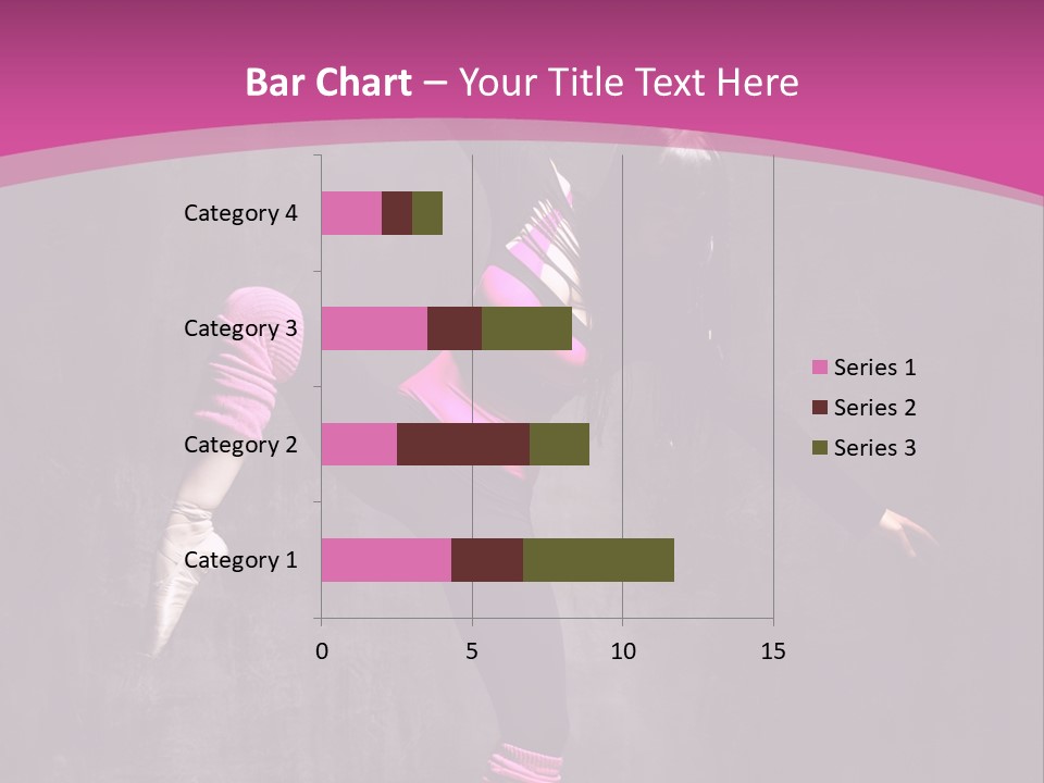 Modern Dancer Poses PowerPoint Template