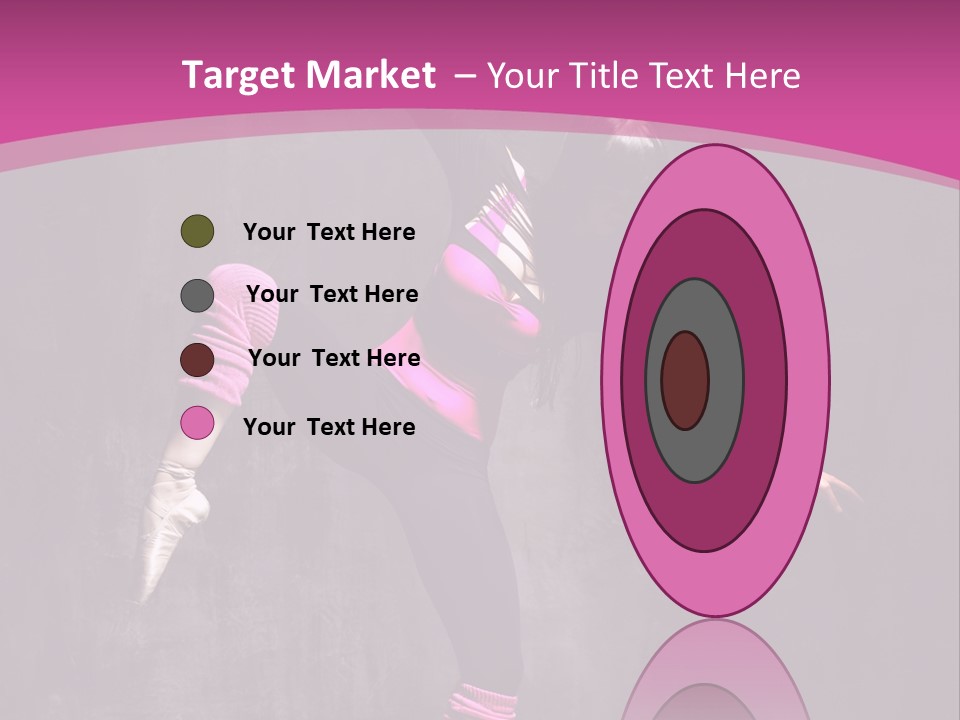 Modern Dancer Poses PowerPoint Template