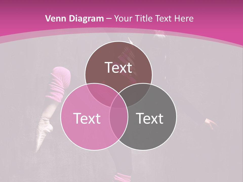 Modern Dancer Poses PowerPoint Template