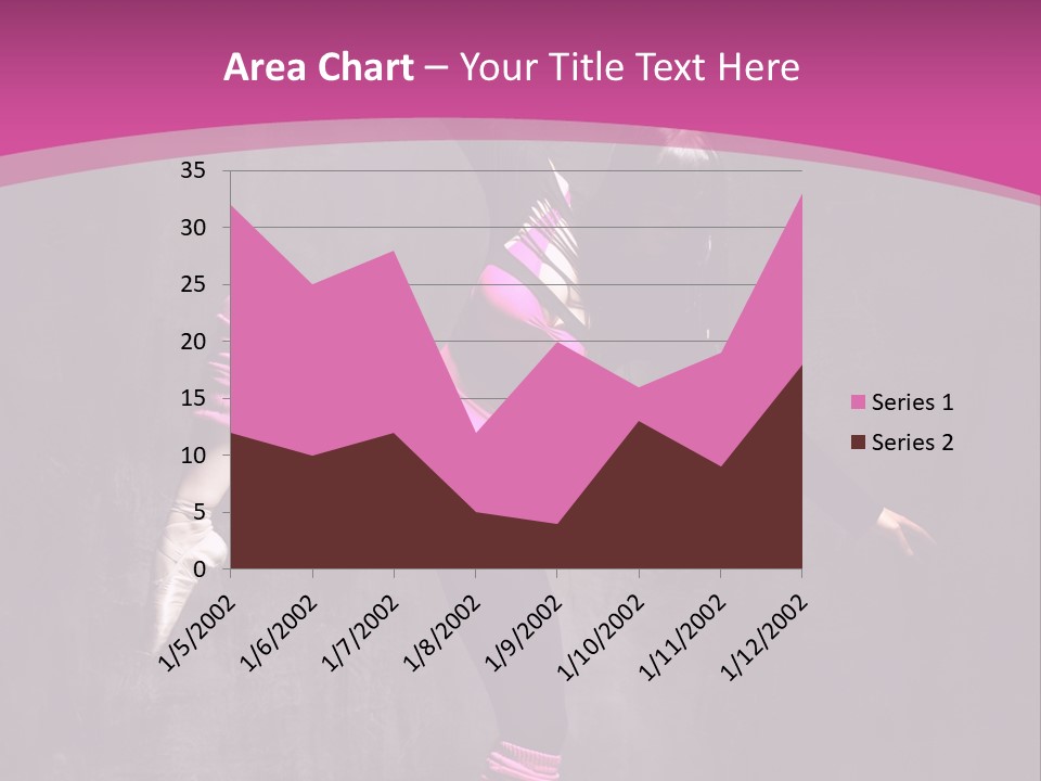 Modern Dancer Poses PowerPoint Template