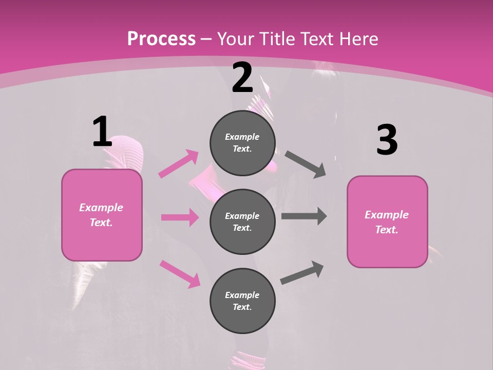 Modern Dancer Poses PowerPoint Template