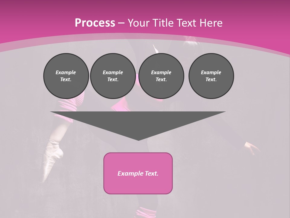 Modern Dancer Poses PowerPoint Template