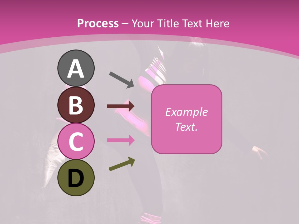 Modern Dancer Poses PowerPoint Template