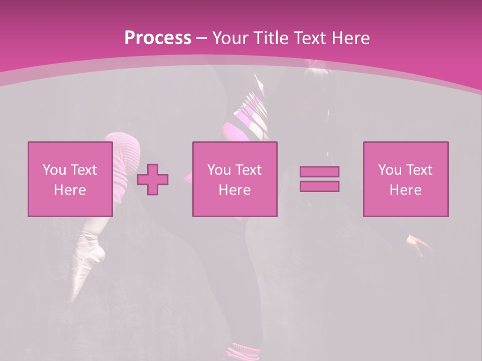 Modern Dancer Poses PowerPoint Template