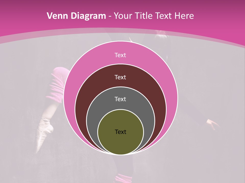 Modern Dancer Poses PowerPoint Template