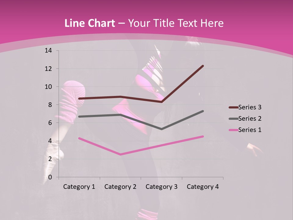 Modern Dancer Poses PowerPoint Template