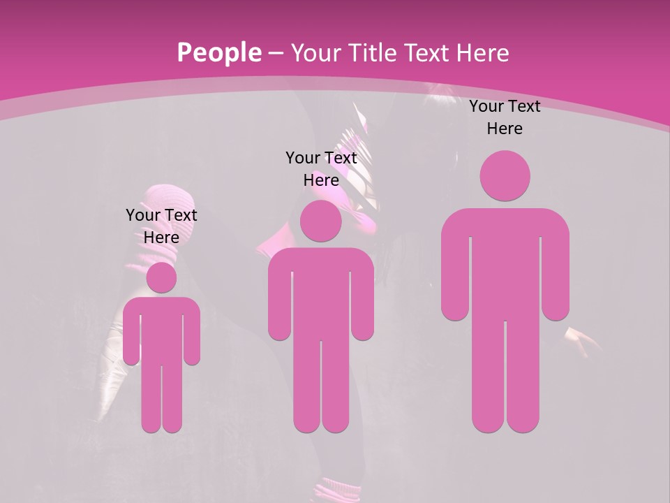 Modern Dancer Poses PowerPoint Template