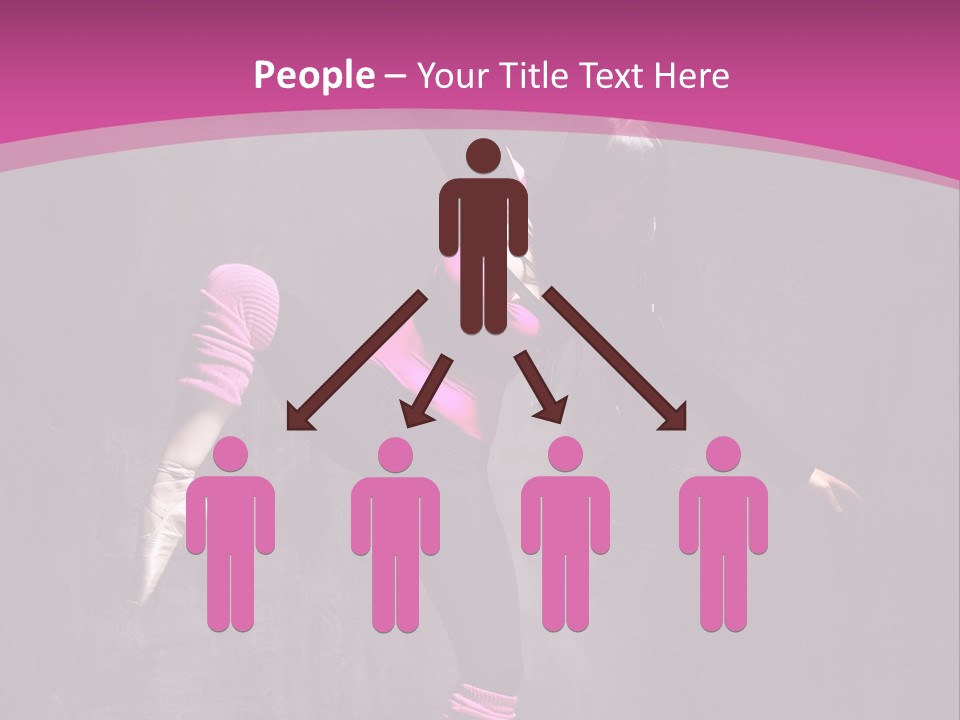 Modern Dancer Poses PowerPoint Template