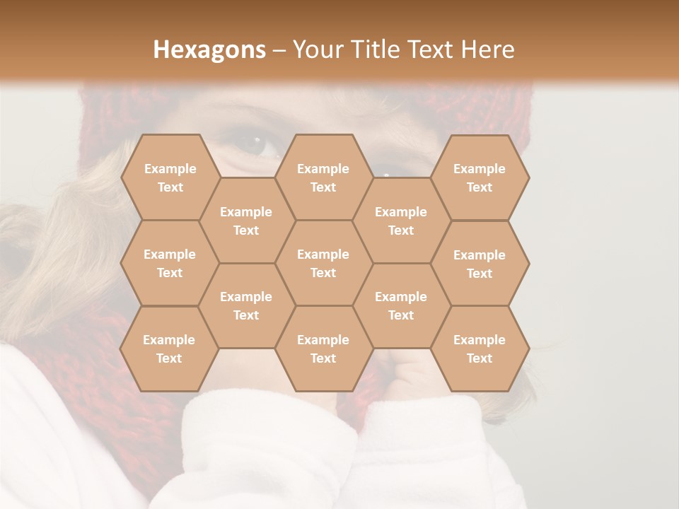 Portrait Young Childhood PowerPoint Template