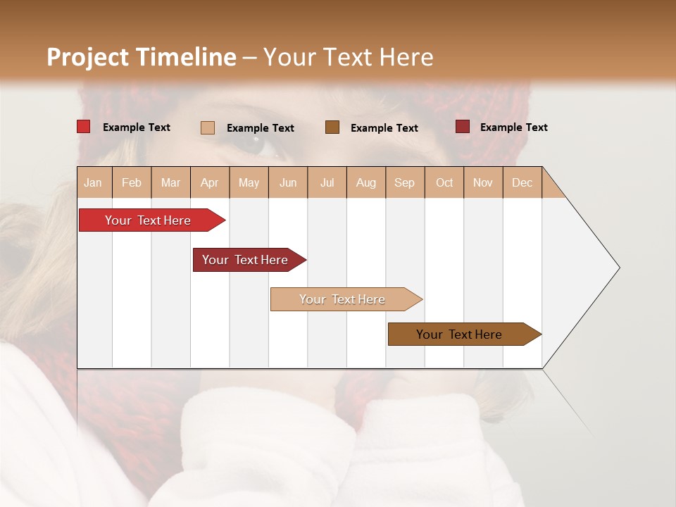 Portrait Young Childhood PowerPoint Template