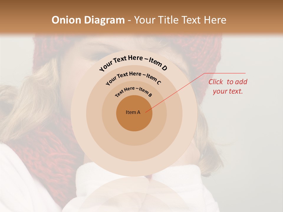 Portrait Young Childhood PowerPoint Template