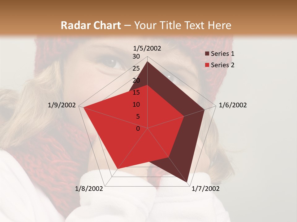 Portrait Young Childhood PowerPoint Template