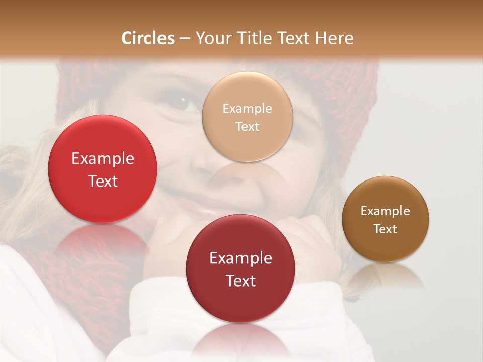 Portrait Young Childhood PowerPoint Template