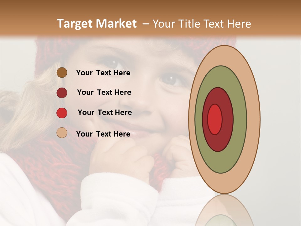 Portrait Young Childhood PowerPoint Template