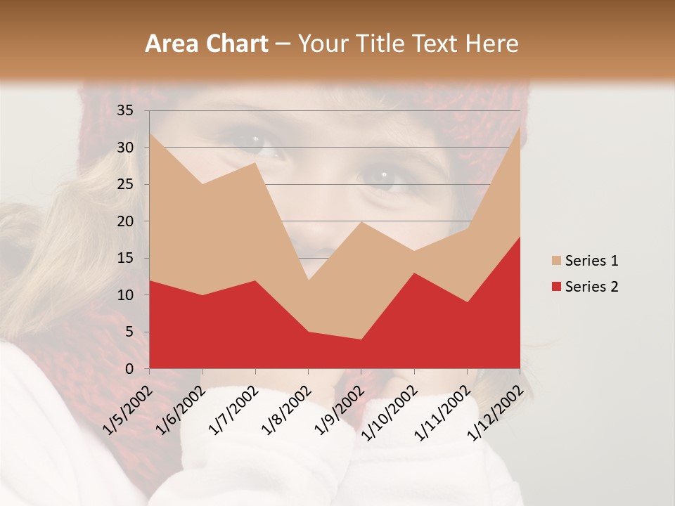 Portrait Young Childhood PowerPoint Template