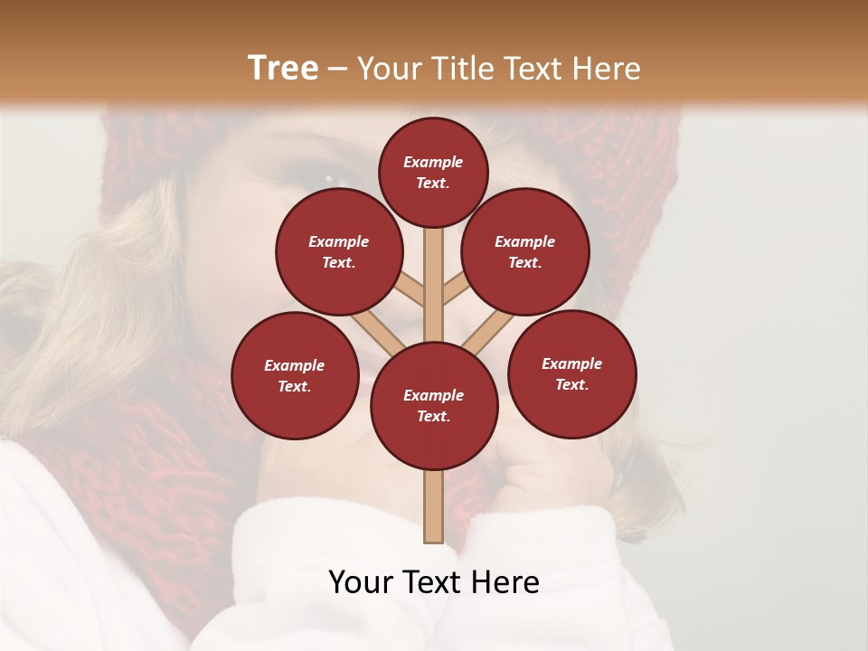 Portrait Young Childhood PowerPoint Template