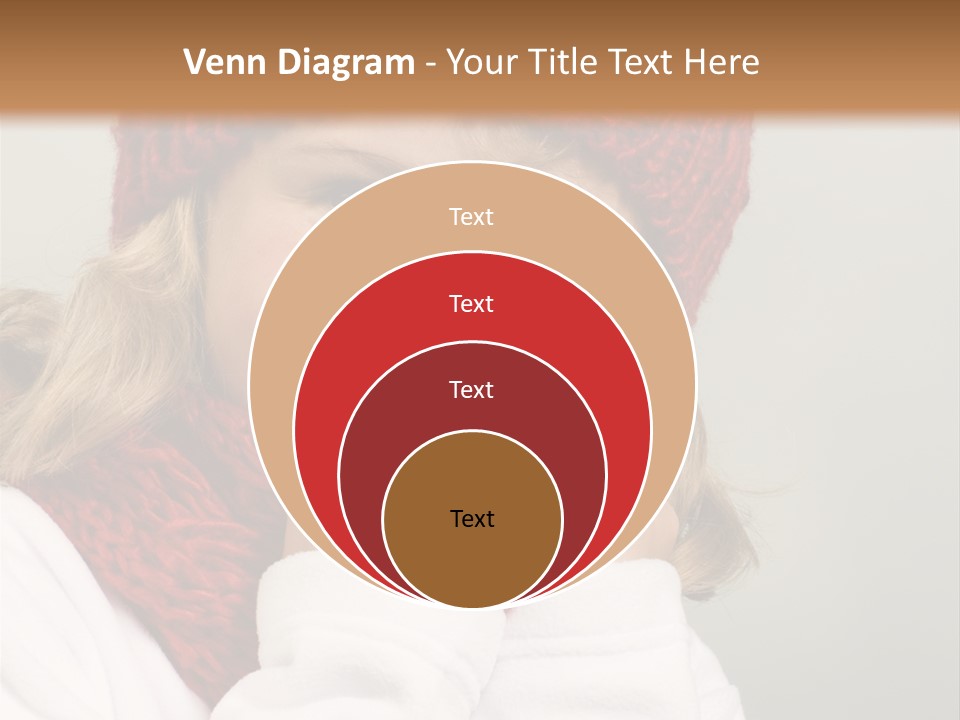 Portrait Young Childhood PowerPoint Template