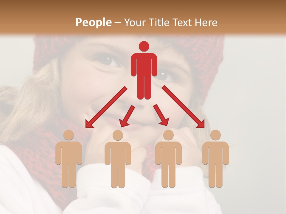 Portrait Young Childhood PowerPoint Template