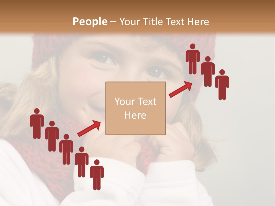 Portrait Young Childhood PowerPoint Template
