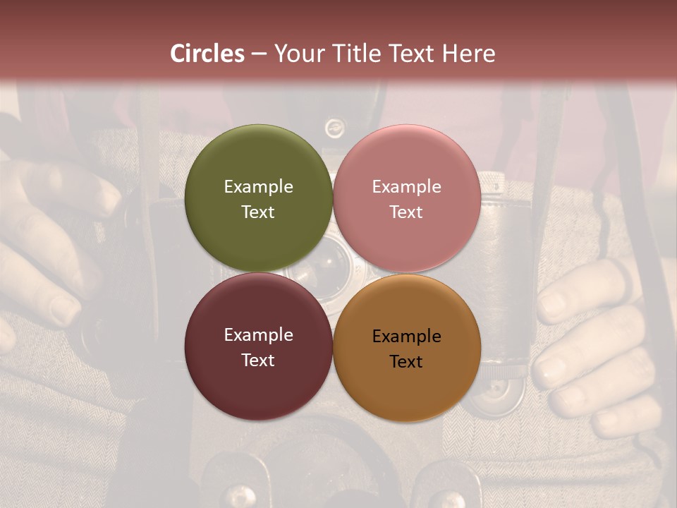 Vintage Picture Light PowerPoint Template